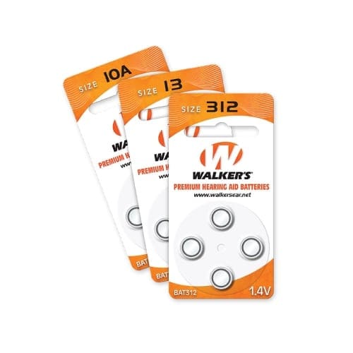 4 PK #312 AIR CELL BATTERIES