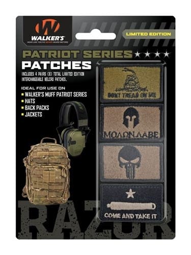 PATRIOT PATCH KIT �?4 ASSORTED PATCHES  (COME & TAKE IT VERSION)