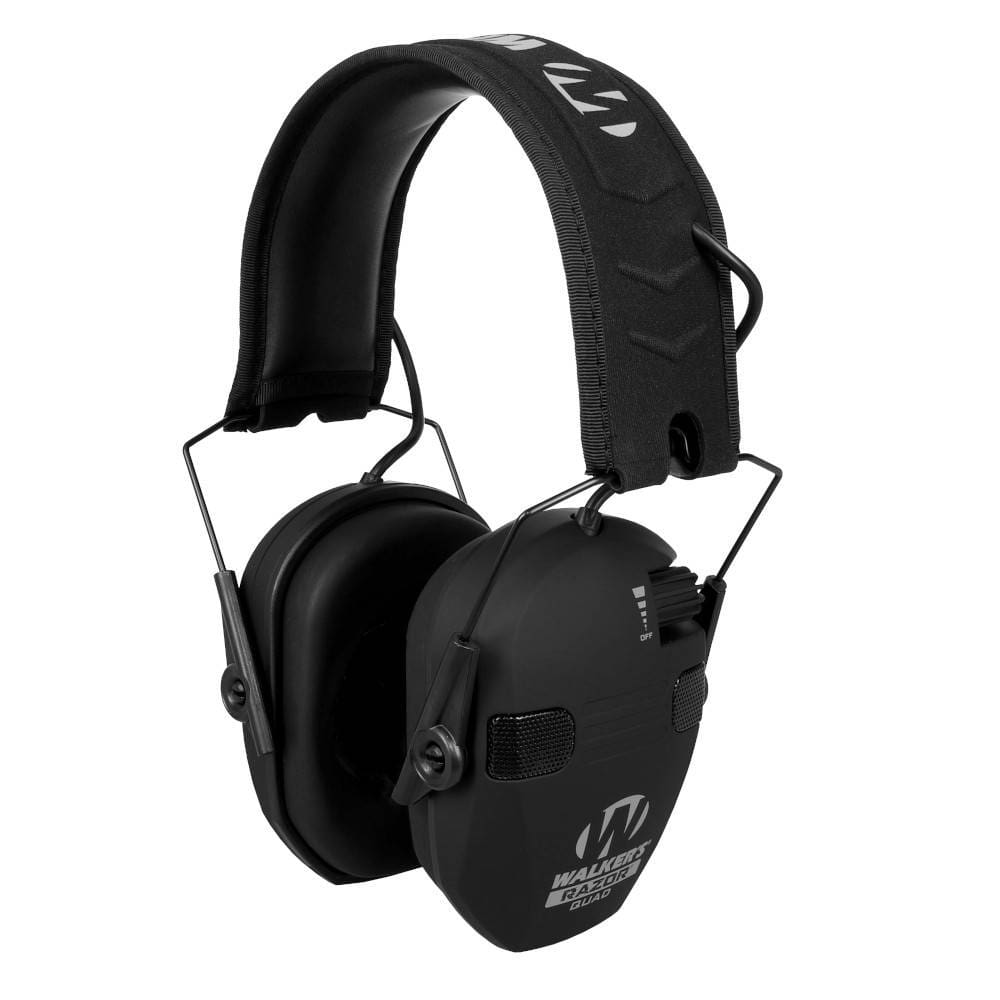 Razor Electronic Quad Ear Muff �?Black